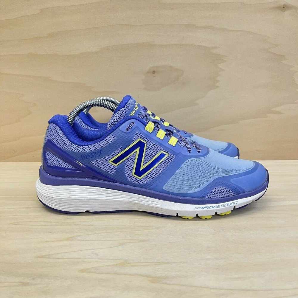 New Balance Womens 1865 V1 Blue Running Shoes Sneakers WW1865PL Size 10